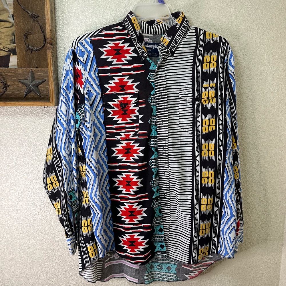 Wrangler Striped and Patterned Shirt